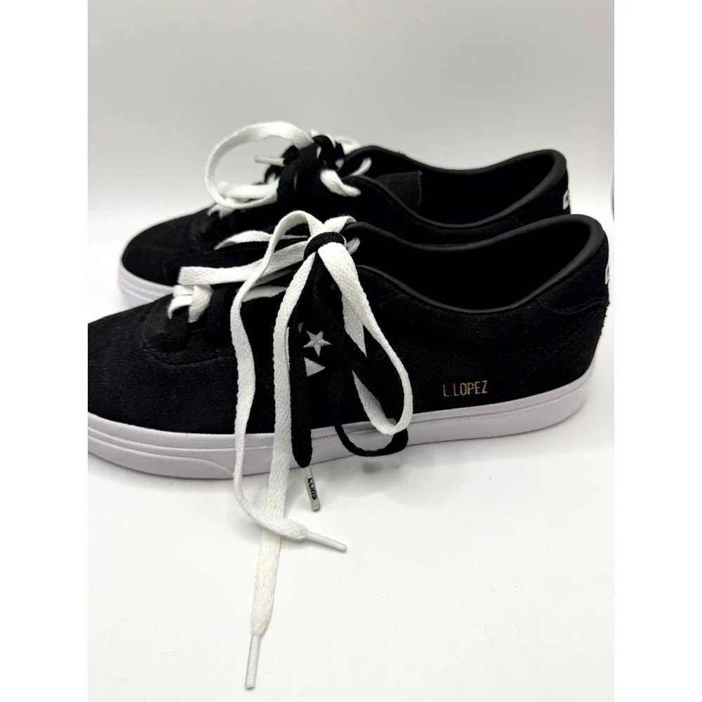 Converse Louie Lopez Pro Low 163261C Mens 6.5 Sneaker Black‎ Skateboard Shoes